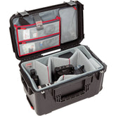 SKB iSeries 2213-12 Case w/Think Tank Designed Video Dividers & Lid Organizer (Black)